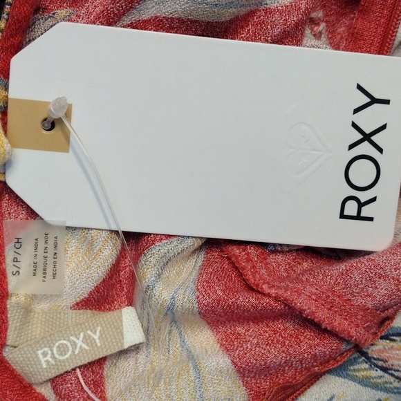 ROXY Antelope Curves Floral Print Mini Dress, Size Small, Multicolored - Picture 7 of 9